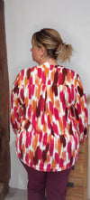 Blouse SONIA bordeaux