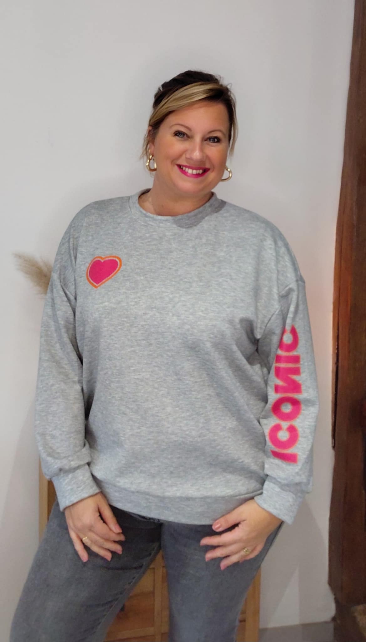 Pull ICONIC gris