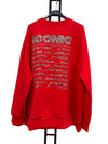Pull ICONIC LEOPARD rouge