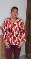Blouse SONIA bordeaux