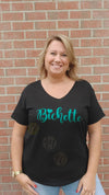 Tee shirt BICHETTE turquoise