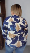 Blouse MELISSA marine PLUS