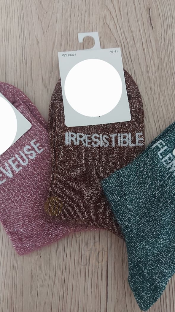 Chaussette à paillettes ADULTE