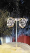 Collier et boucle d’oreille ZEBREE