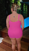 Maillot ALBUFERA rose