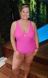 Maillot ALBUFERA rose