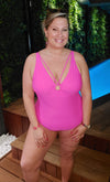 Maillot ALBUFERA rose