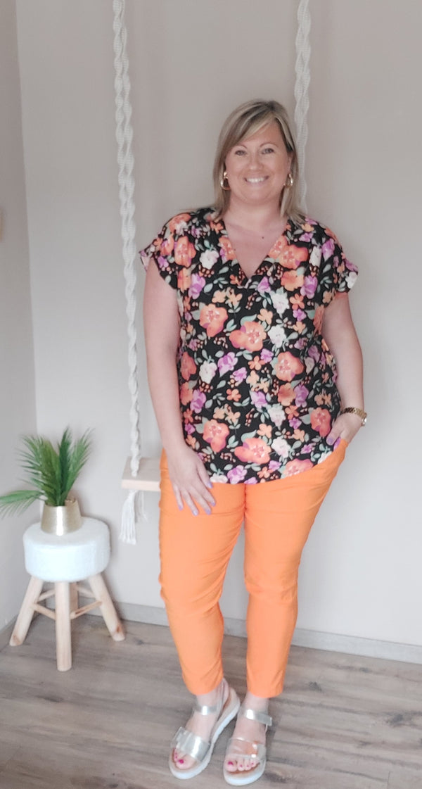 Pantalon CLOE orange