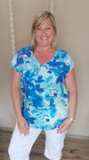 Blouse CÔME bleu
