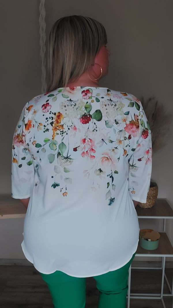 Blouse IRIS verte