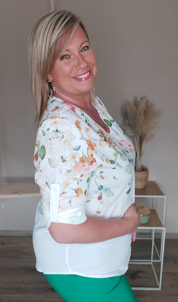 Blouse IRIS verte