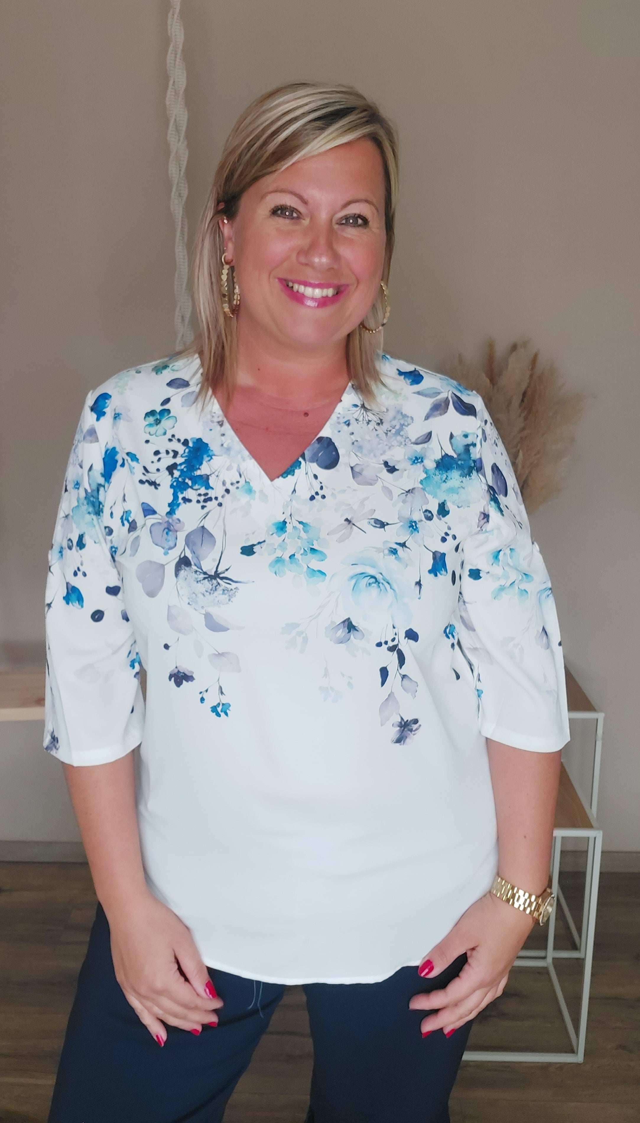 Blouse IRIS bleu