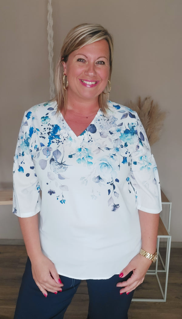Blouse IRIS bleu