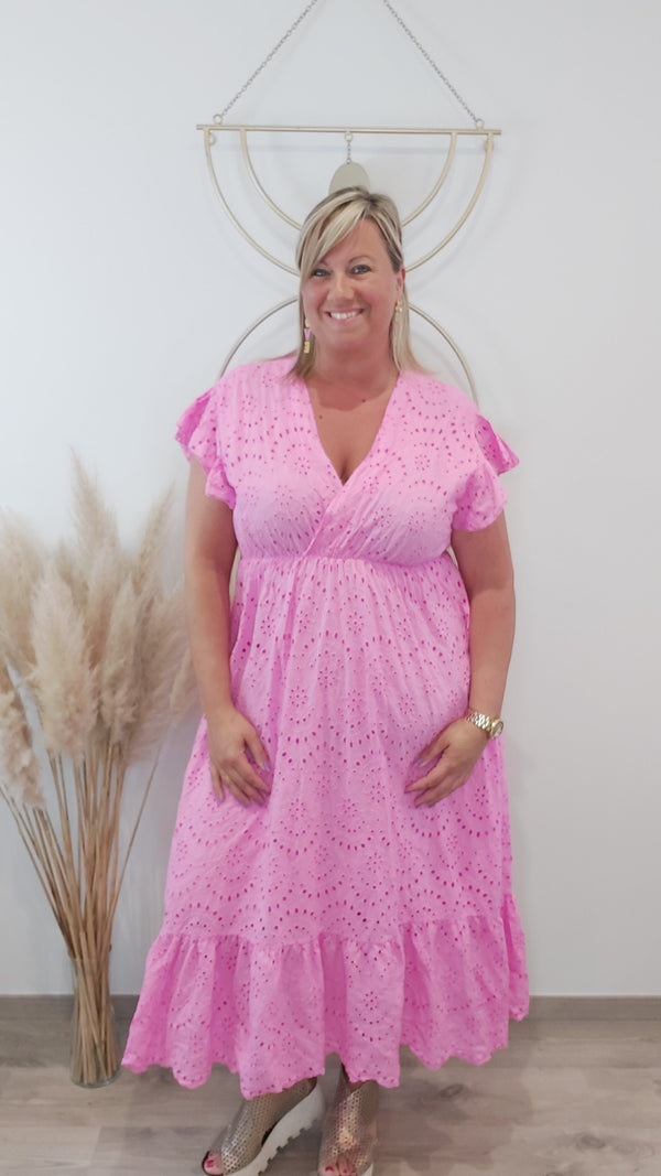 Robe BOHO rose