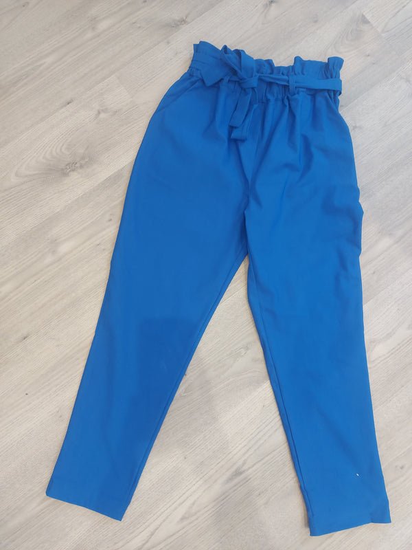 Pantalon CLOE bleu électrique