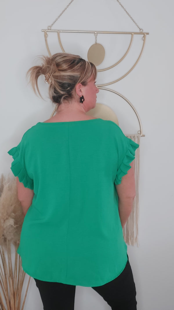Blouse MALO verte