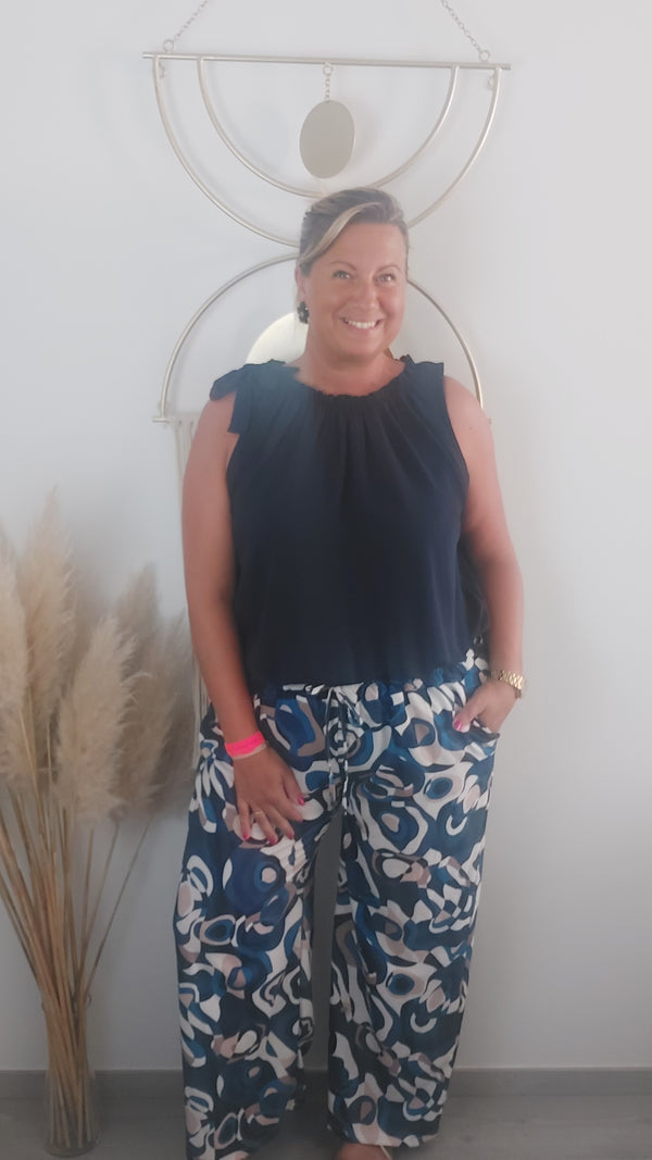 Pantalon FATIMA marine