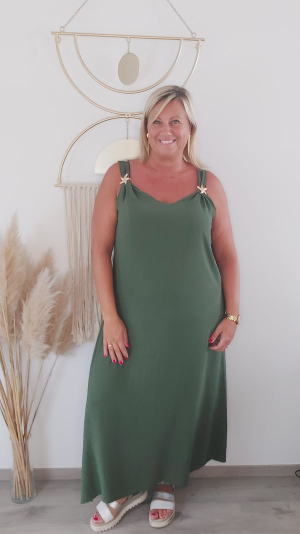 Robe SOLEIL kaki