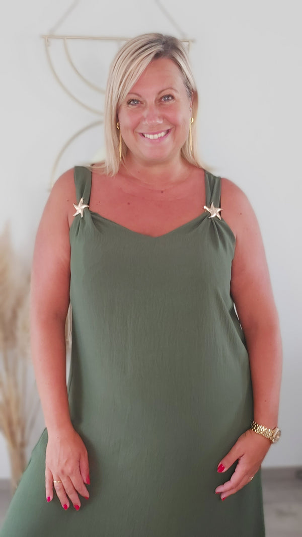 Robe SOLEIL kaki
