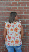Blouse VANA orange