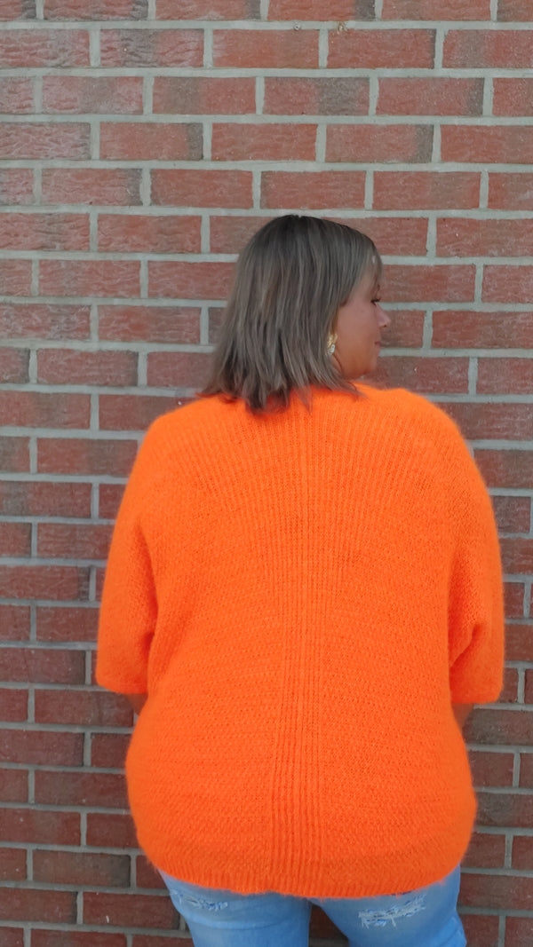 Gilet MATHILDE orange