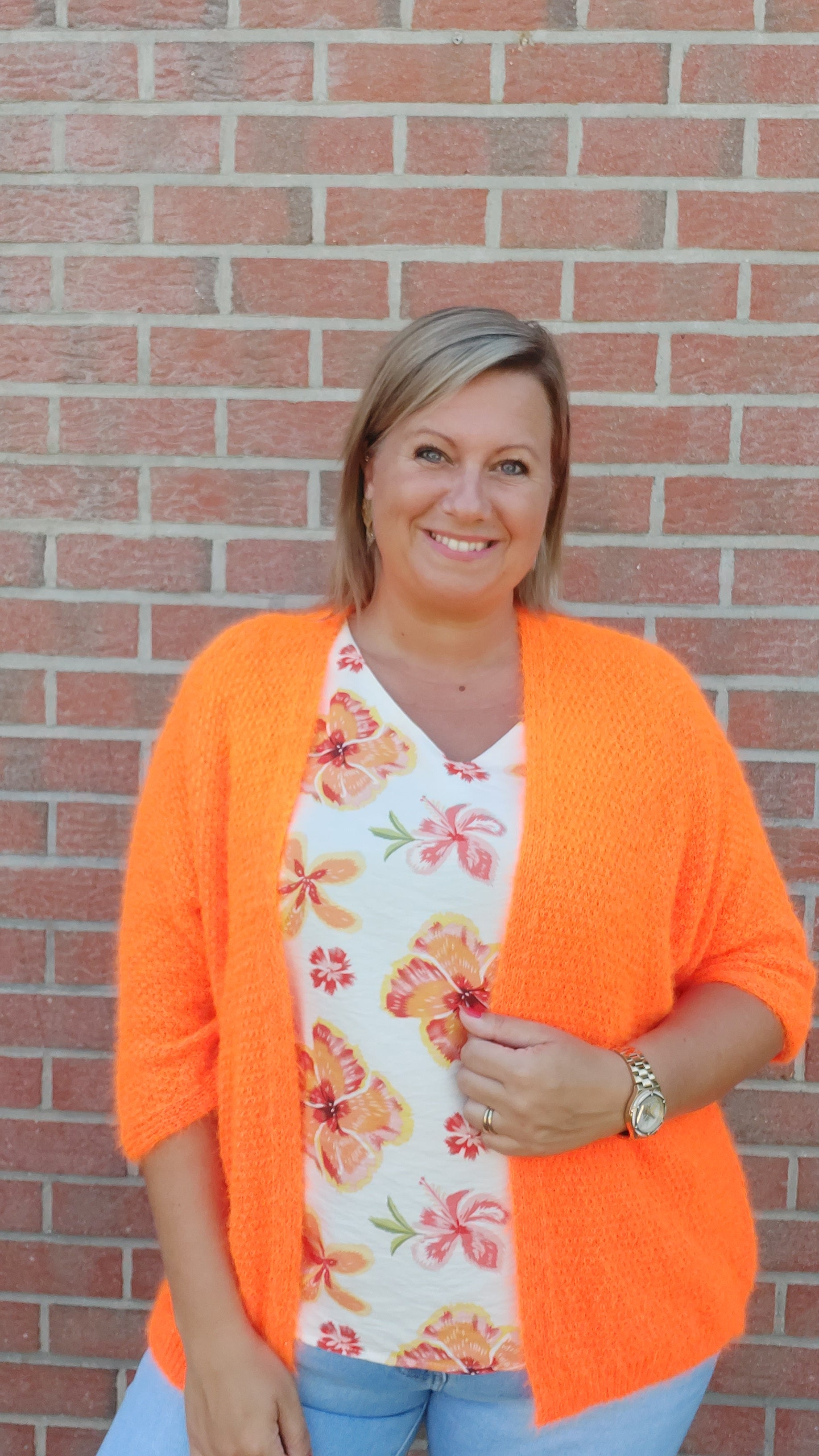 Blouse VANA orange