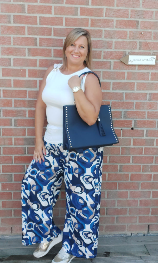 Pantalon FATIMA marine