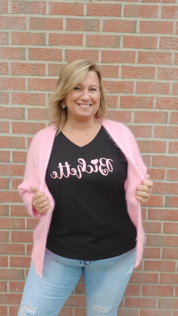 Tee shirt BICHETTE rose