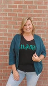 Tee shirt BICHETTE turquoise