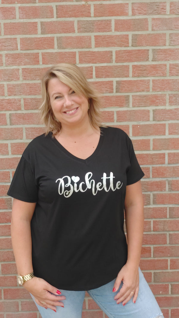 Tee shirt BICHETTE argenté
