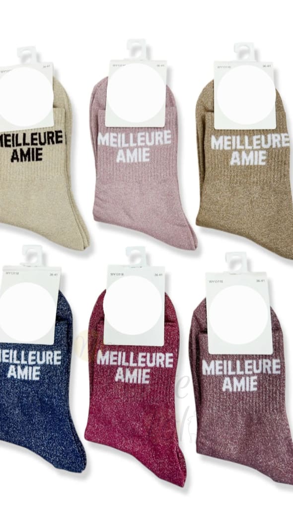 Chaussette à paillettes ADULTE