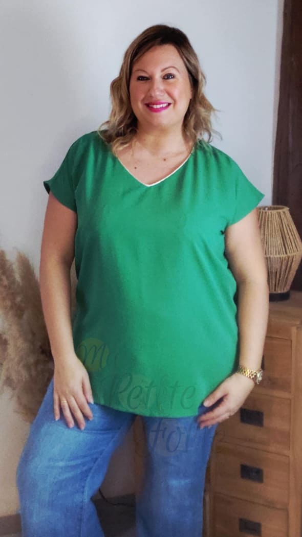 Blouse MONIA verte
