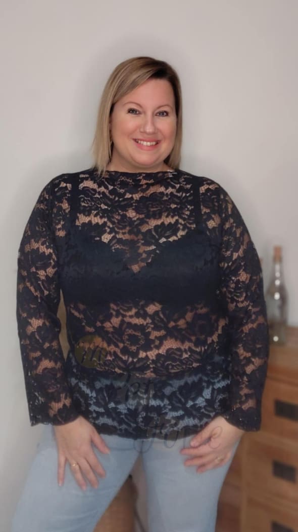 Blouse CAMELIA marine