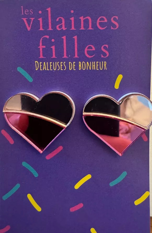 Boucles  d'oreilles LES VILAINES FILLES 2