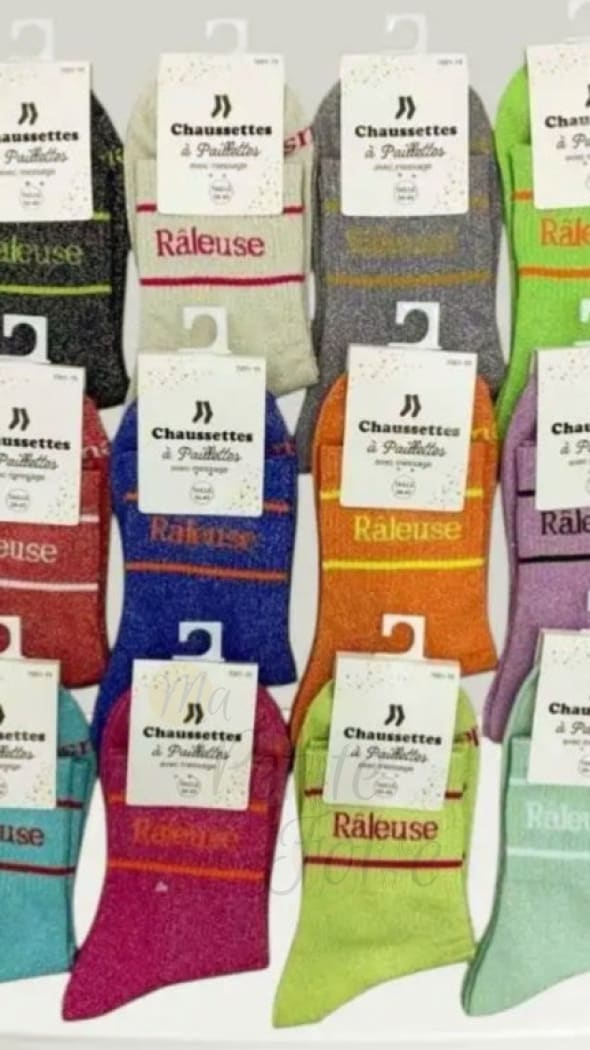 Chaussette à paillettes ADULTE