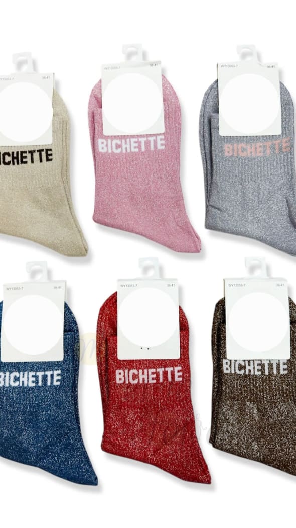 Chaussette à paillettes ADULTE