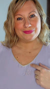 Blouse MONIA Lilas