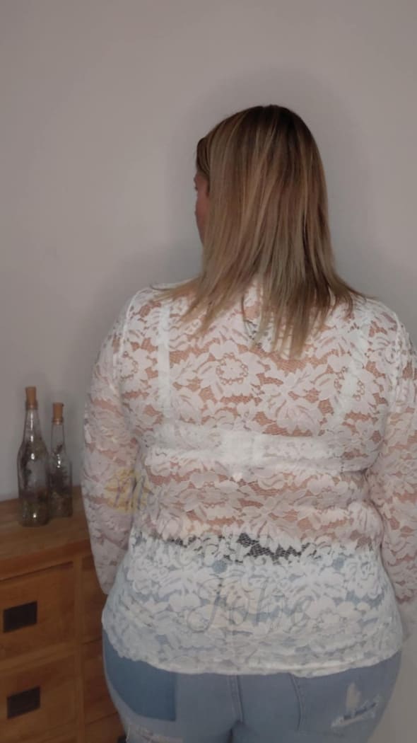 Blouse CAMELIA blanche