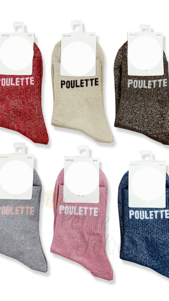 Chaussette à paillettes ADULTE