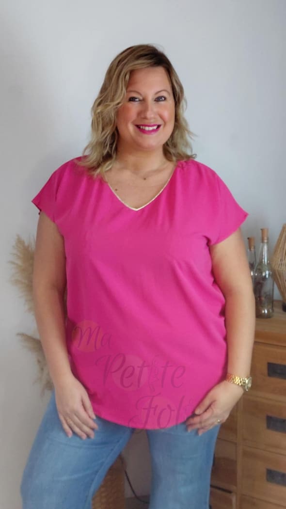 Blouse MONIA fushia