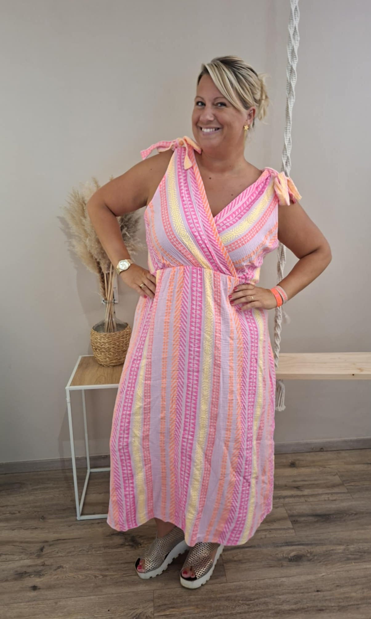Robe BRAZIL rose
