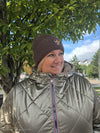 Bonnet LEOPARD marron