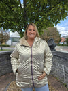 Manteau réversible CLOTHILDE doré