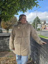 Manteau réversible CLOTHILDE doré