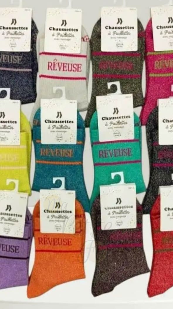 Chaussette à paillettes ADULTE