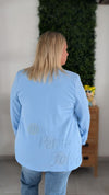 Blazer MARIE bleu ciel