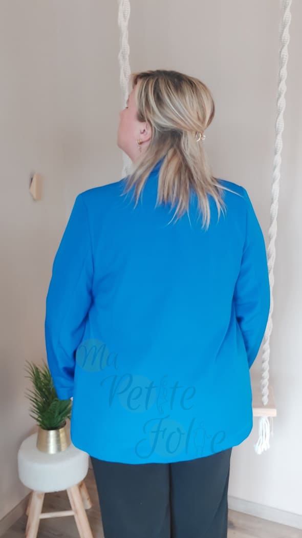 Blazer MARIE bleu roi