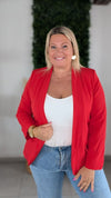 Blazer MARIE rouge