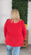 Blazer MARIE rouge