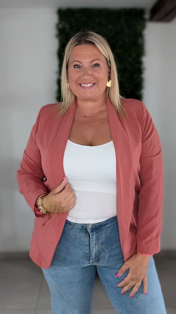Blazer MARIE terracotta